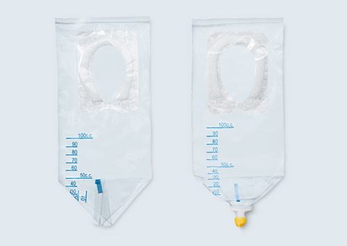 Kinderurinbeutel mit Klebefixierung